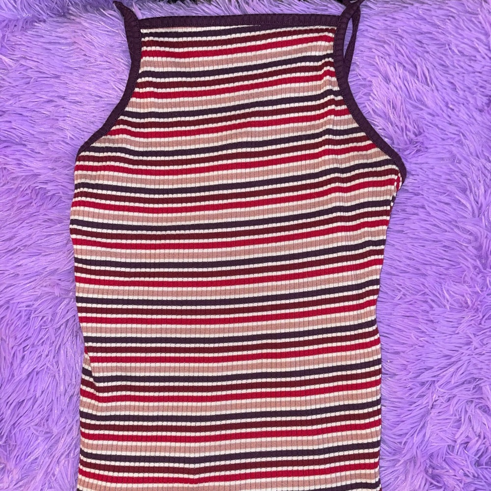STRIPPED LARGE TANK TOP FROM RUE 21